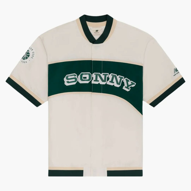 Aime Leon Dore X New Balance Sonny Ny Warm Up Top Cream/green