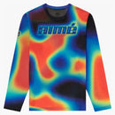 Aime Leon Dore X New Balance Estampado térmico té de malla de manga larga multicolor