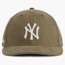 Aime Leon Dore x New Era Cepilled Nylon Yankees (2021) tiene oliva