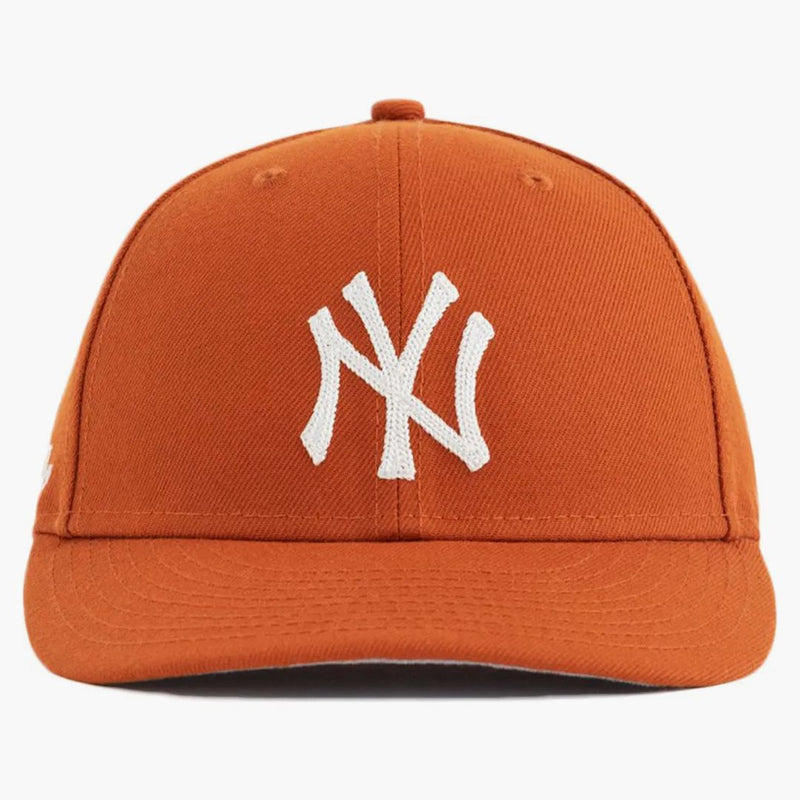 Aime Leon Dore x New Era Chain Stitch Yankees má oranžový