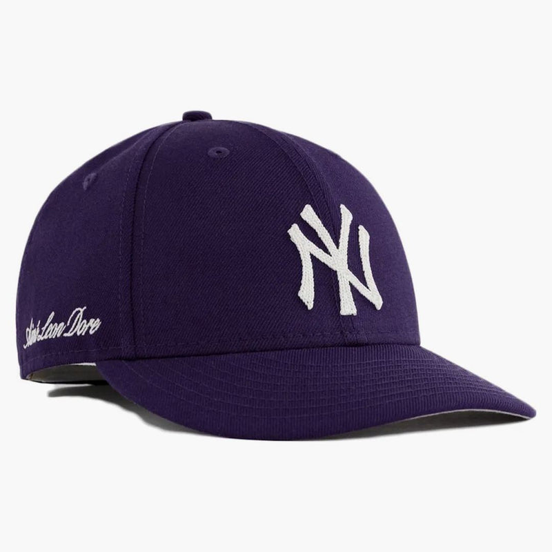 Aime Leon Dore x New Era Chain Stitch Yankees má fialové