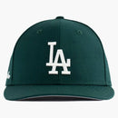Aime Leon Dore x New Era Dodgers tiene verde oscuro