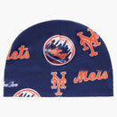 Aime Leon Dore X New Era Mets Fleece Skull Cap Blue
