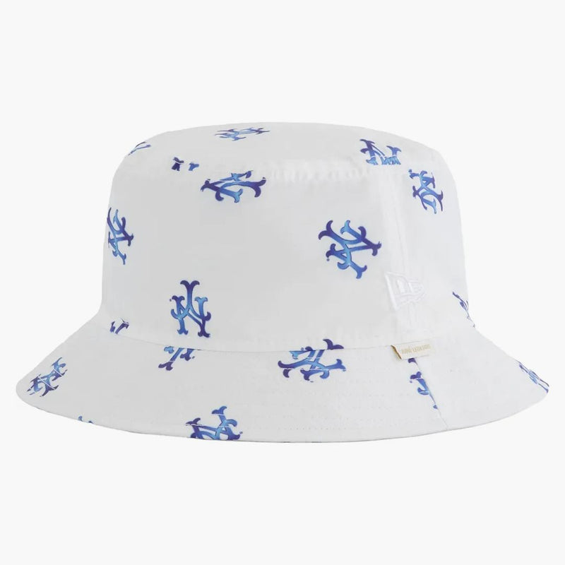 Aime Leon Dore X New Era Mets Nylon Bucket má bílou