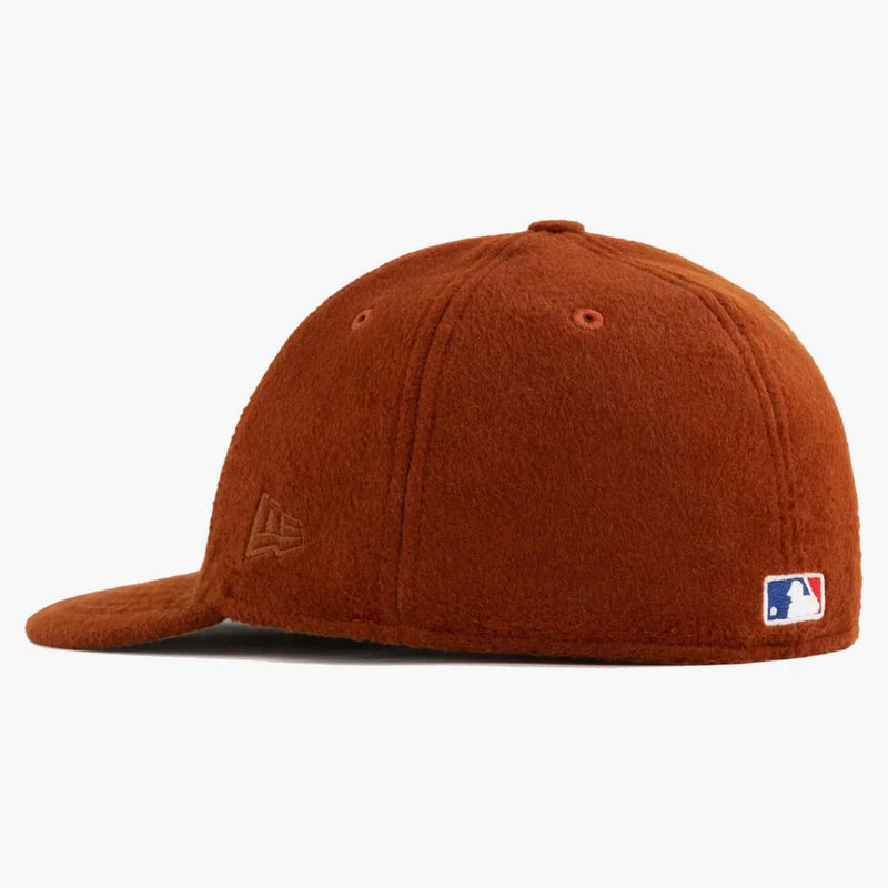 Aime Leon Dore x nová éra moleskin yankees má oranžovou