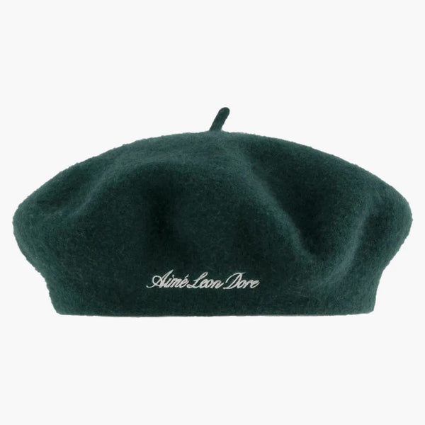 Aime leon dore x nová éra yankees beret zelená