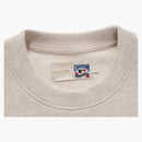 Aime Leon Dore X New York Mets Chainstitch Crewneck Sweatshirt Oatmeal Gray