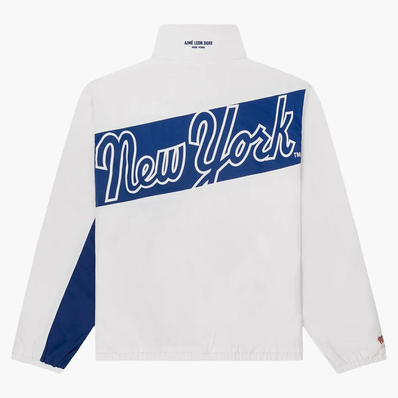 Aime Leon Dore x New York Mets Color Block Wintbreaker White