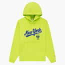 Aime Leon Dore X New York Mets Logo Hoodie Lime Green