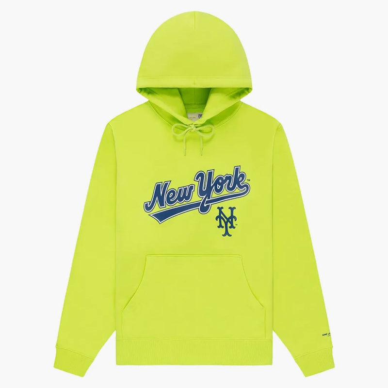 Aime Leon Dore x New York Mets Logo Logo Hoodie Lime Green