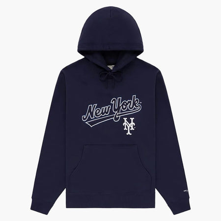 Aime Leon Dore X New York Mets Logo Hoodie Navy