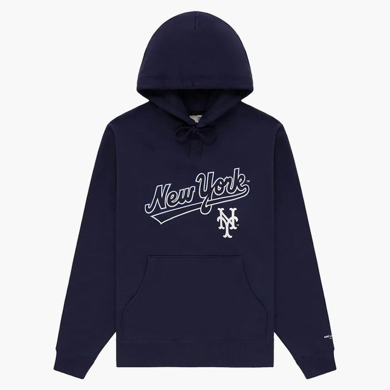 Aime Leon Dore x New York Mets Logo Hoodie Navy