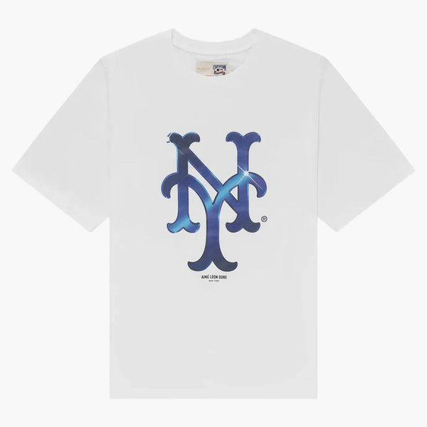 Aime Leon Dore x New York Mets Logo Té blanco