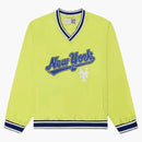 Aime Leon Dore X New York Mets Nylon V-Neck Pullover Green