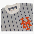 Aime Leon Dore X New York Mets Séter Sweater Gris Stripe