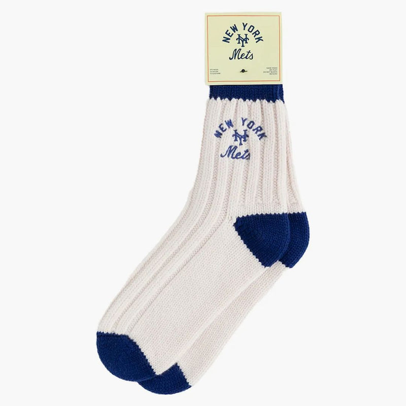 Aime Leon Dore x New York Mets Sock Cream/Blue