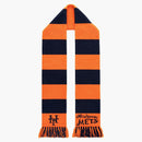 Aime Leon Dore x New York Mets Bufanda de lana a rayas Army/Orange