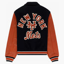 Aime Leon Dore x New York Mets Versity Chaqueta Navy/Orange
