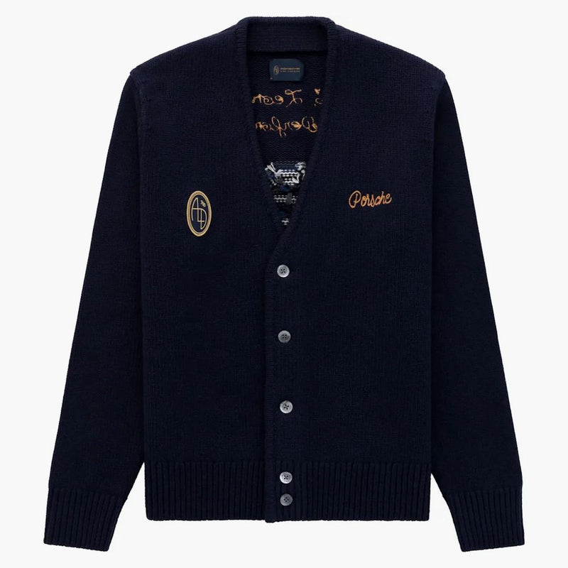 Aime Leon Dore x Porsche 356 Cardigan Navy