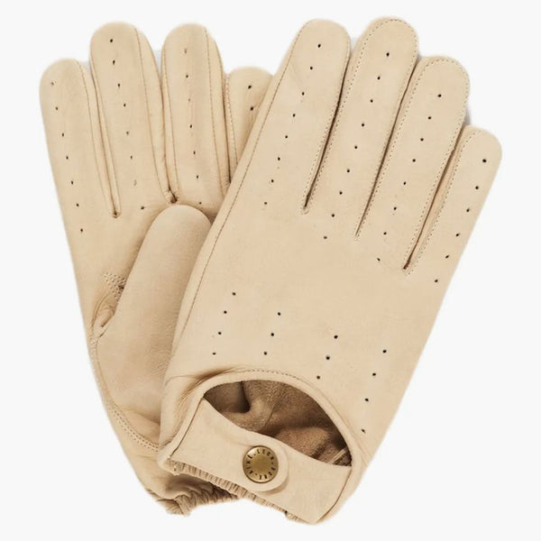 Aime Leon Dore x Porsche 911s Guantes de conducción de cuero Caki