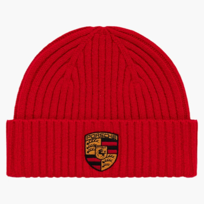Aime Leon Dore x Porsche 993 Turbo Cashmere Beanie Tango Red