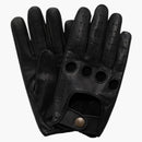 Aime Leon Dore x Porsche 993 Guantes de conducción de cuero turbo negro