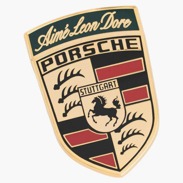 Aime Leon Dore x Porsche 993 Turbo Logo Grille Badge Multicolor