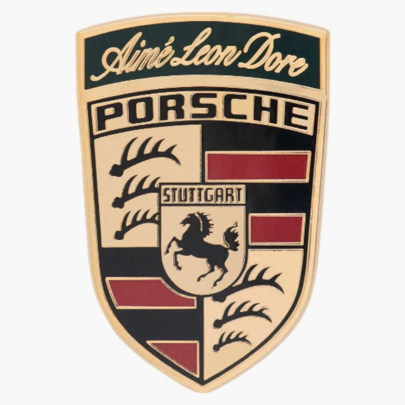 Aime Leon Dore x Porsche 993 Turbo Logo Grille Badge Multicolor