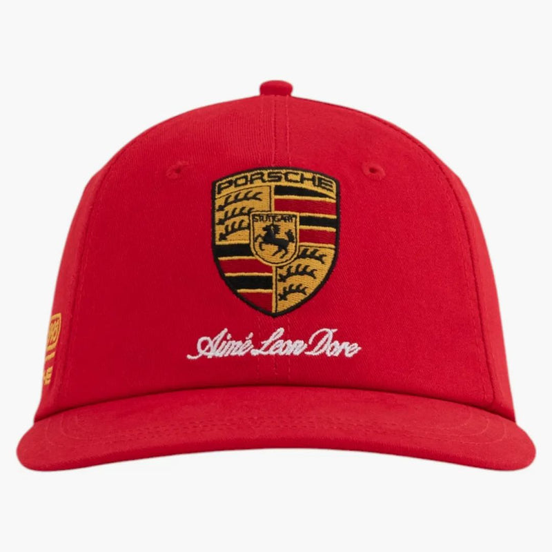 Aime Leon Dore x Porsche 993 Turbo Logo má tango červené