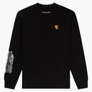 Aime Leon Dore X Porsche 993 Turbo Logo Long Sleeve Tea Jet Black