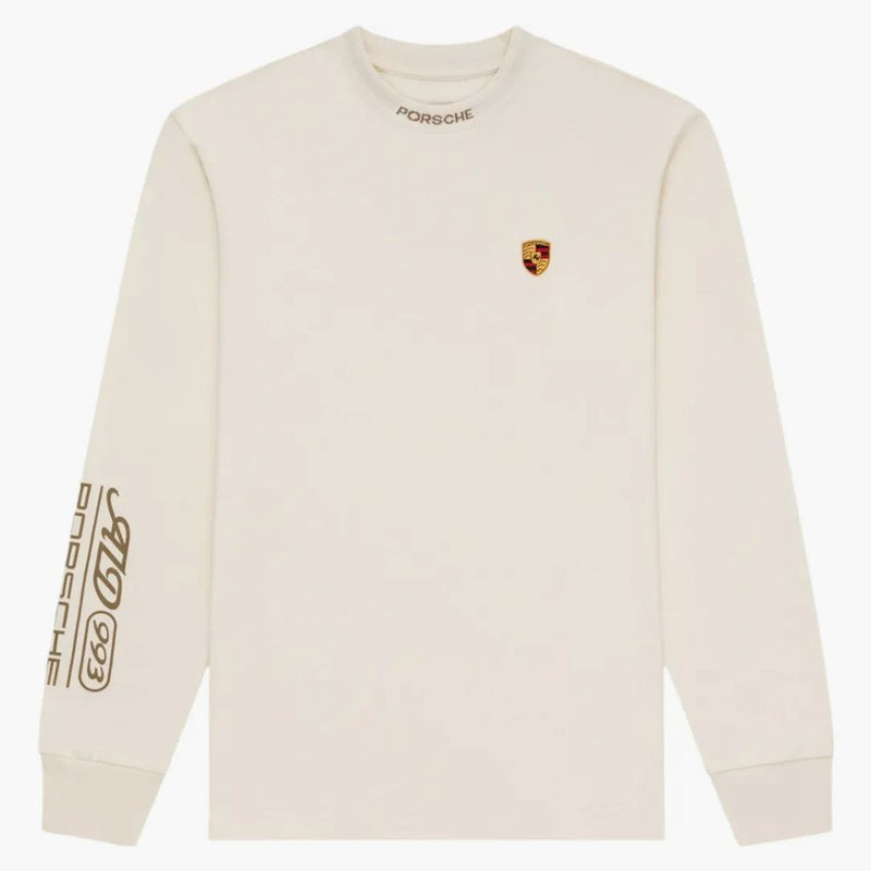 Aime Leon Dore x Porsche 993 Turbo Logo Logo Long Sleeve Tea Pristine