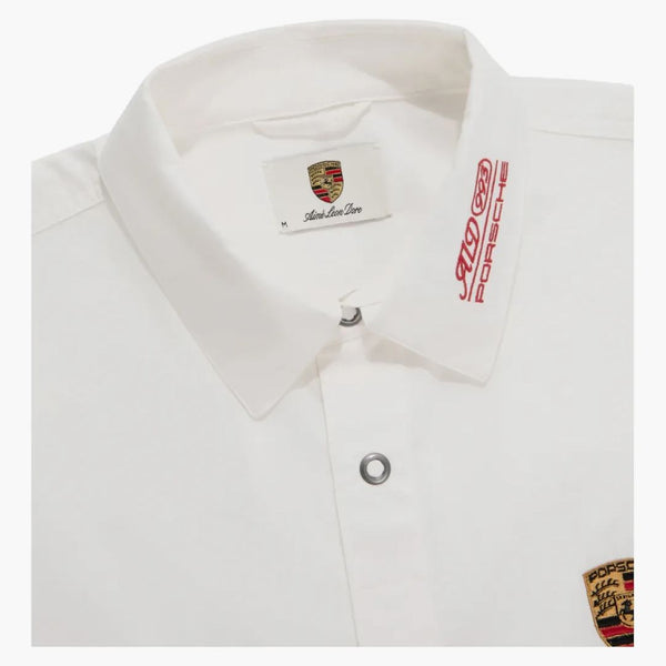 Aime Leon Dore x Porsche 993 Turbo Mechanic Shirt Bright White