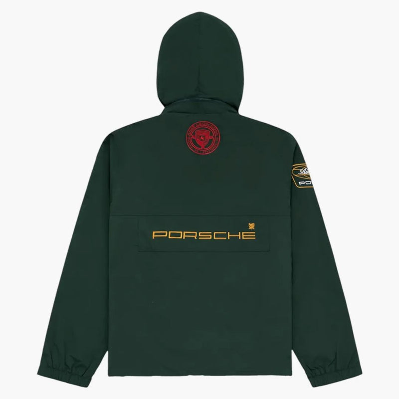 Aime Leon Dore X Porsche 993 Turbo Nylon Track Jacket Green