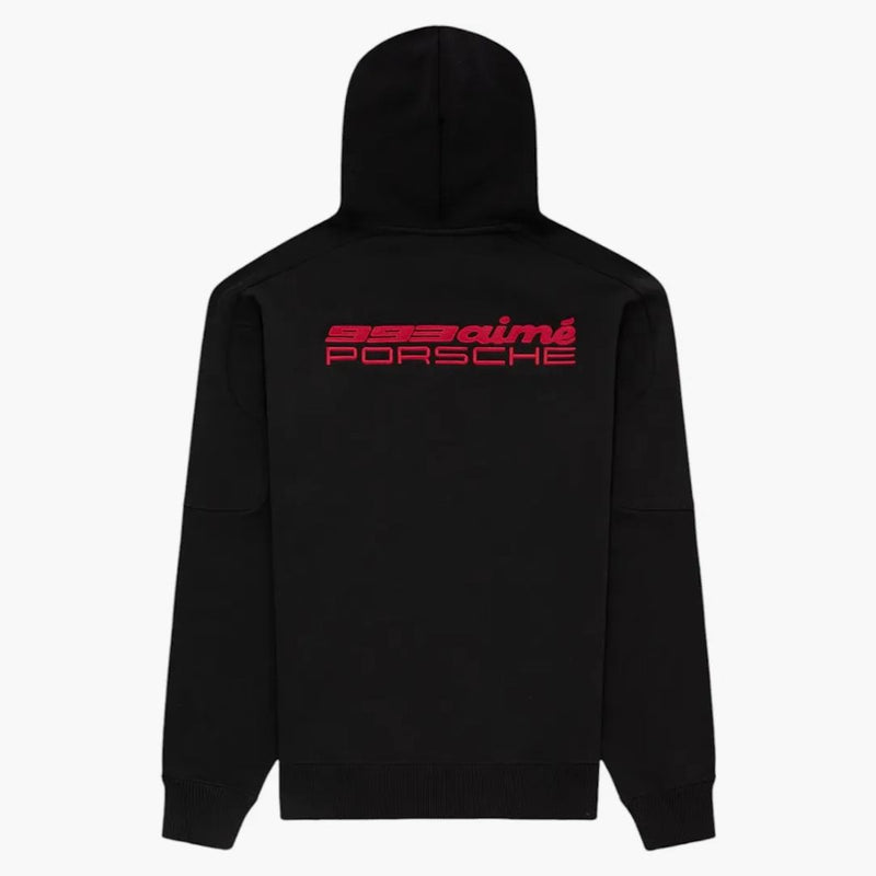 Aime Leon Dore x Porsche 993 Turbo Racing Hoodie Jet Black