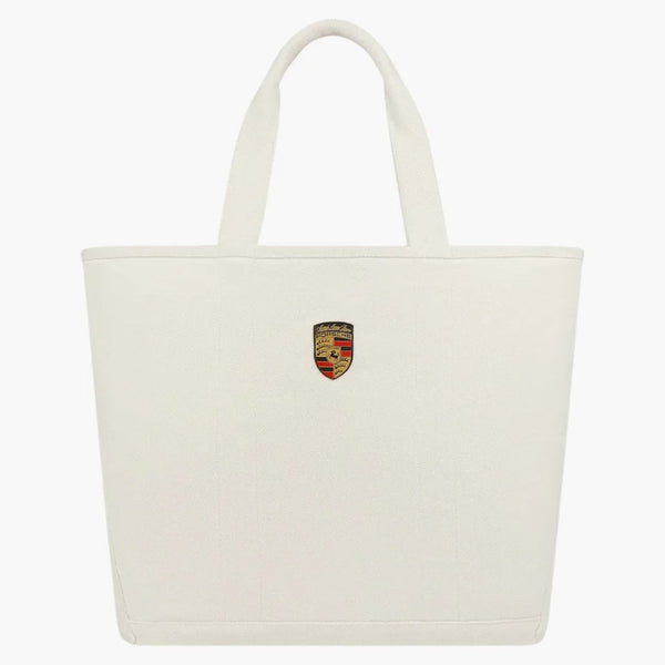 Aime Leon Dore X Porsche Canvas Tote Bag Cream