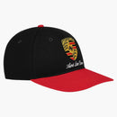 Aime Leon Dore X Porsche Colorblock Logo Hat Black