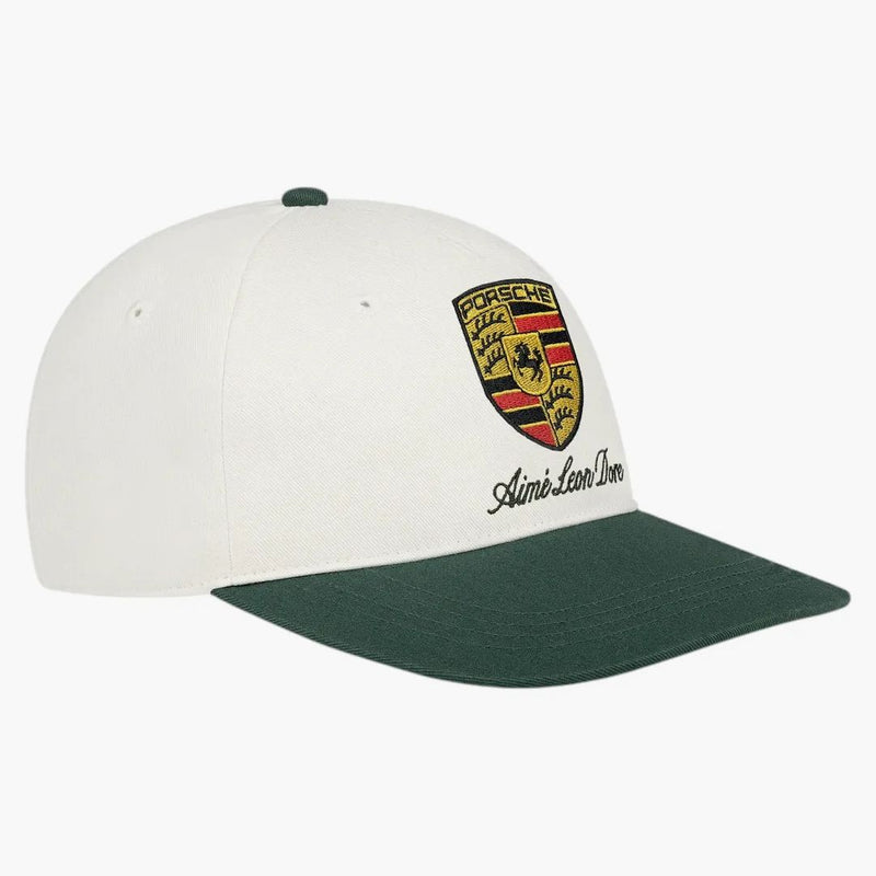 Aime Leon Dore X Porsche Colorblock Logo Hat Cream