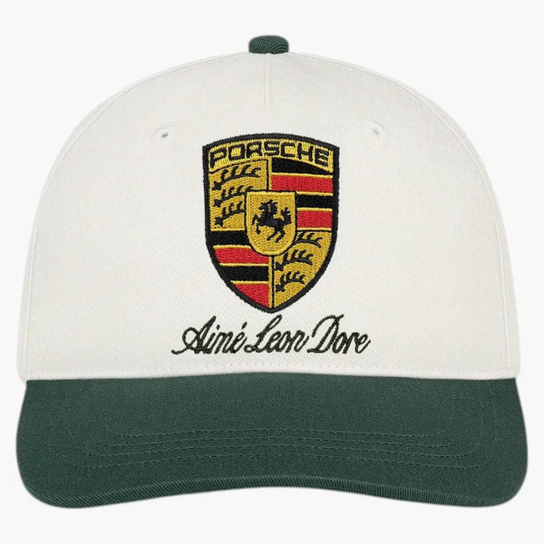 Aime Leon Dore X Porsche Colorblock Logo Hat Cream