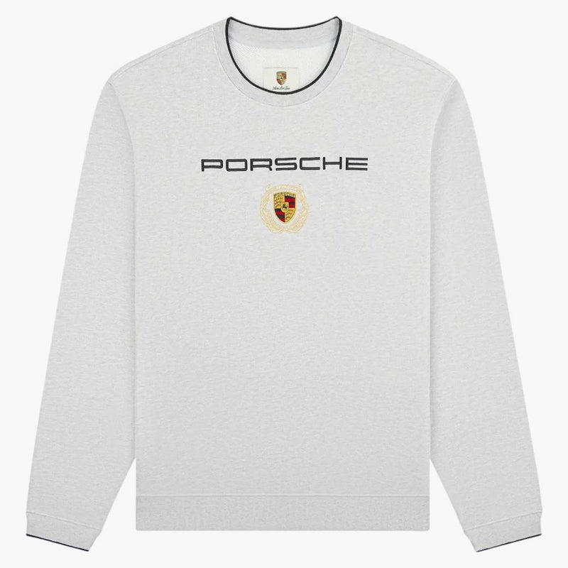 Aime Leon Dore X Porsche Embroidered Crewneck Sweatshirt Grey