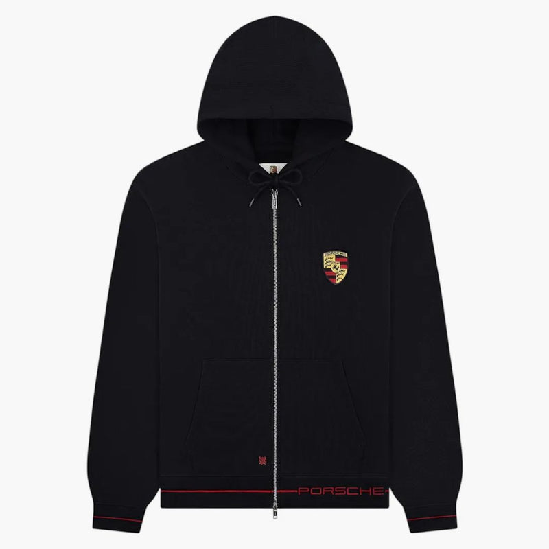 Aime Leon Dore X Porsche Full-zip Hoodie Black