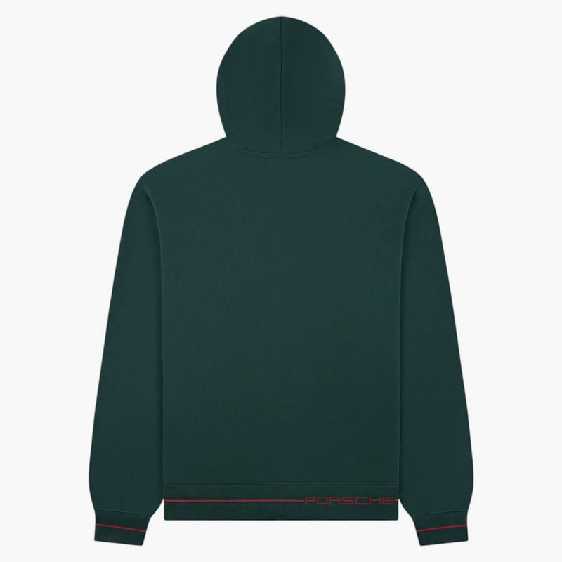 Aime Leon Dore X Porsche Full-zip Hoodie Green