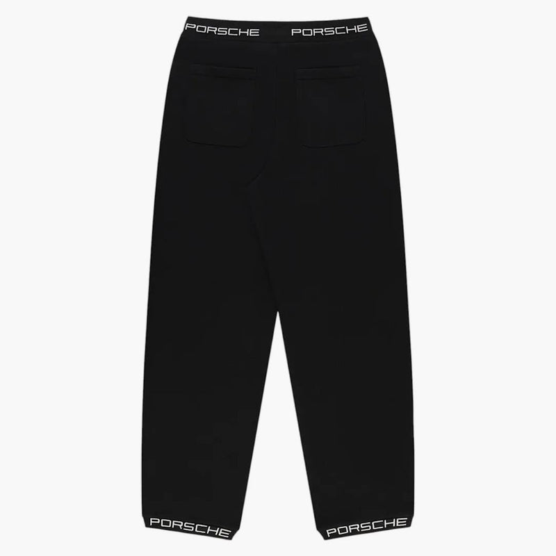 Aime Leon Dore X Porsche Jacquard Logo Sweatpant Black