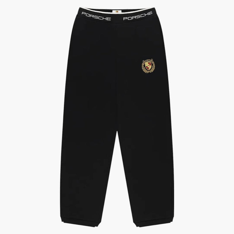 Aime Leon Dore X Porsche Jacquard Logo Sweatpant Black