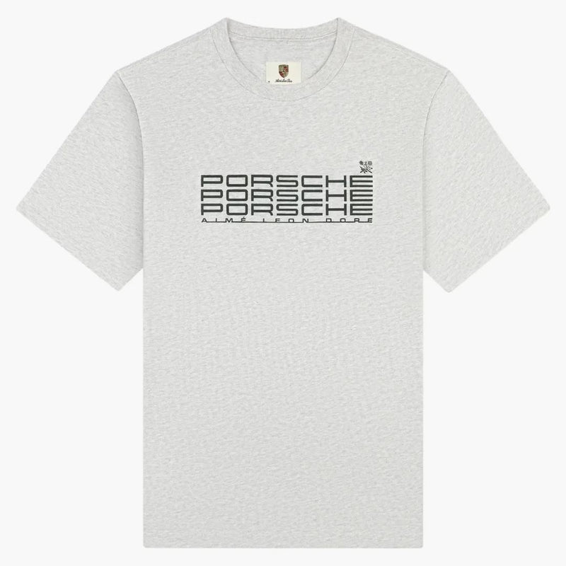 Aime Leon Dore X Porsche Racing Tee Grey
