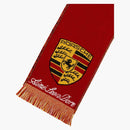 Aime Leon Dore X Porsche Wool Racing Scarf Red