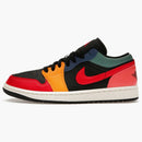 Air Jordan 1 Low Se Black Multi-color (women's)