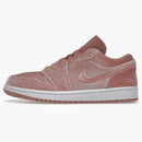 Air Jordan 1 Low Se Pink Velvet (women's)
