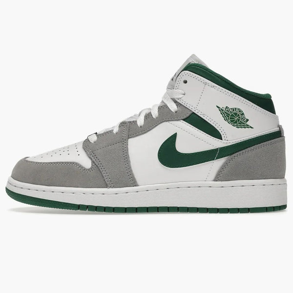 Jordan 1 Mid Se White Pine Green Smoke Grey (gs)
