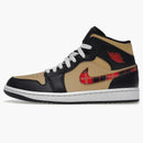 Air Jordan 1 Mid Tartan Swoosh