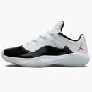 Jordan 11 Cmft Low White Black Blue Tint University Red (women's)